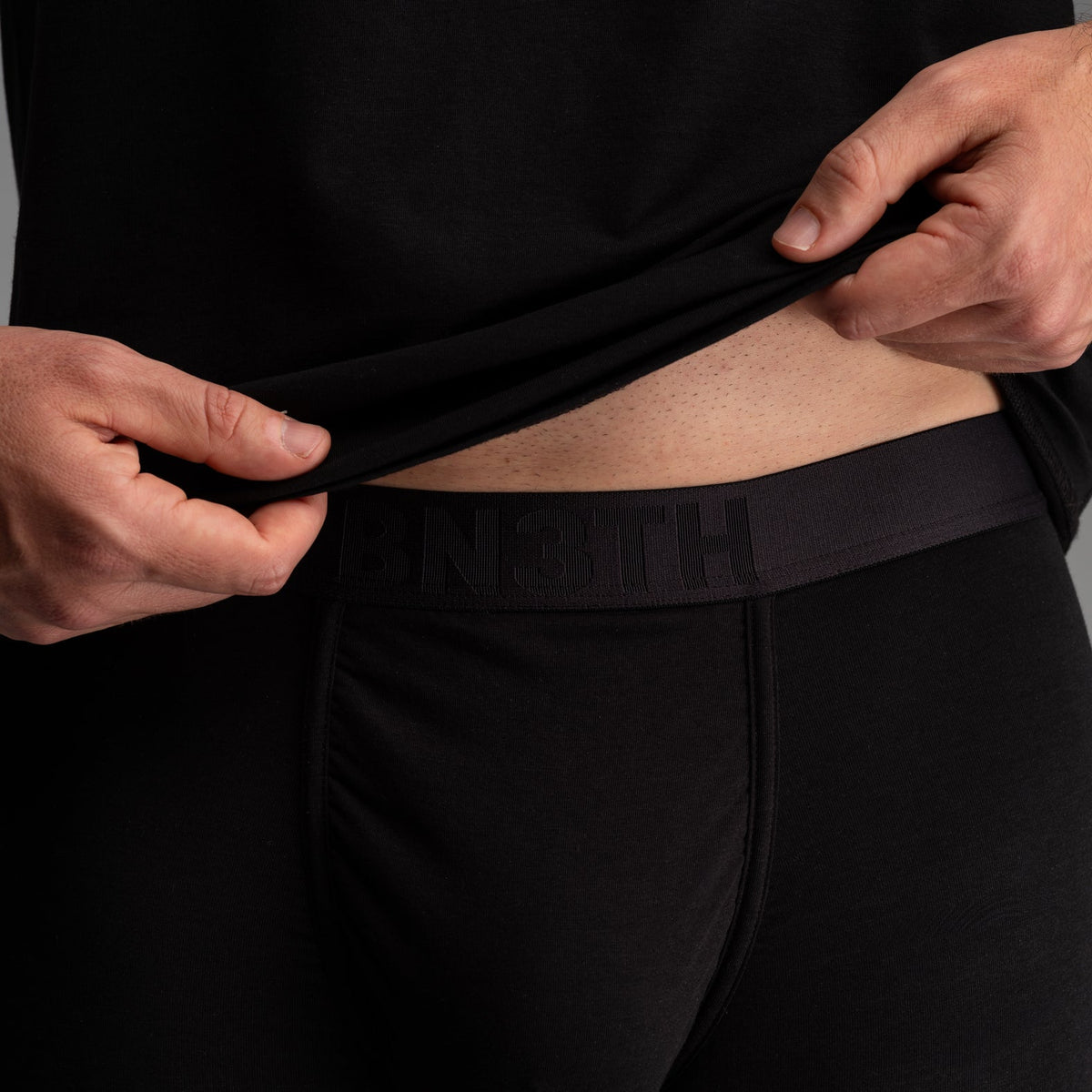 Essentials Boxer Brief: Black