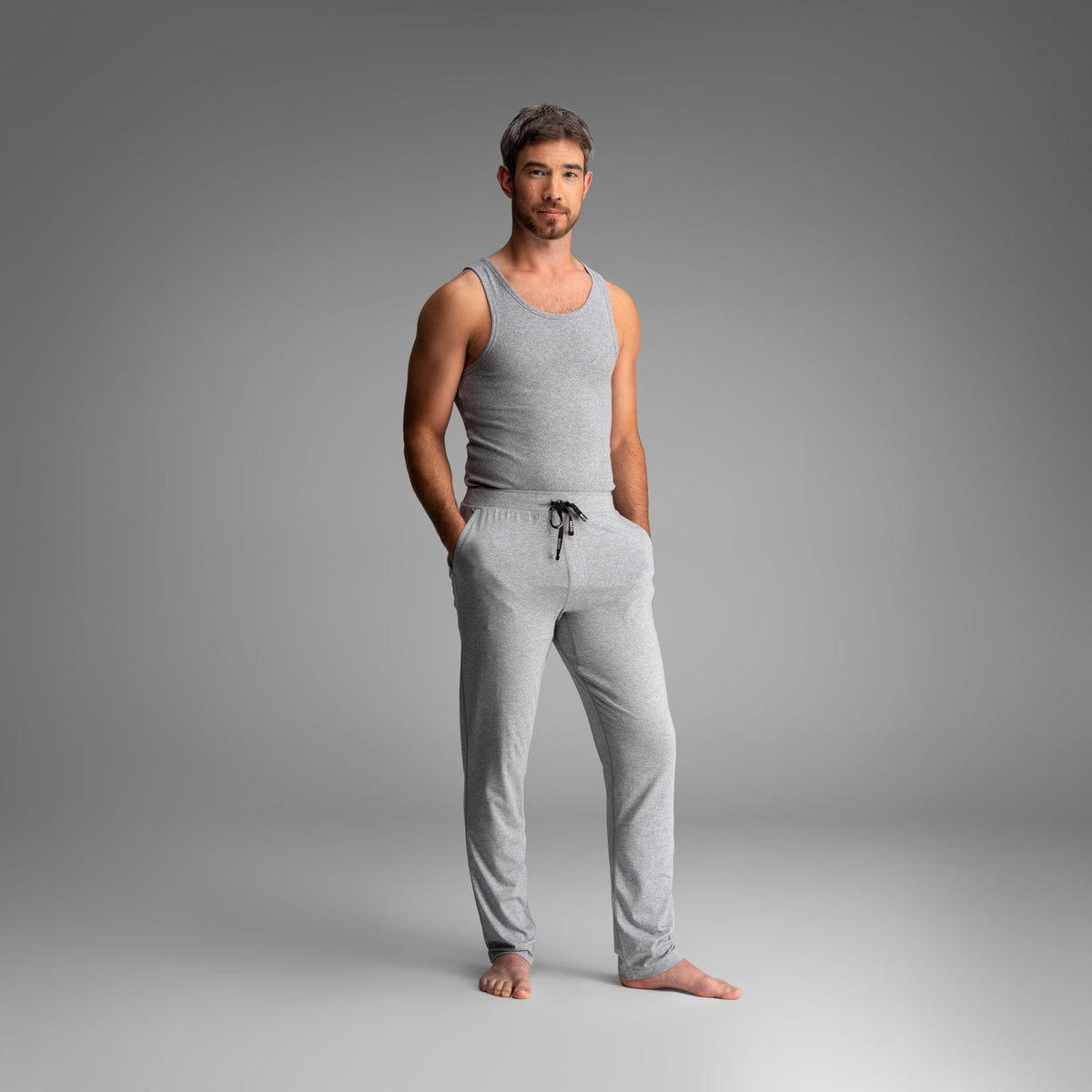 Essentials Lounge Pant:  Heather Grey