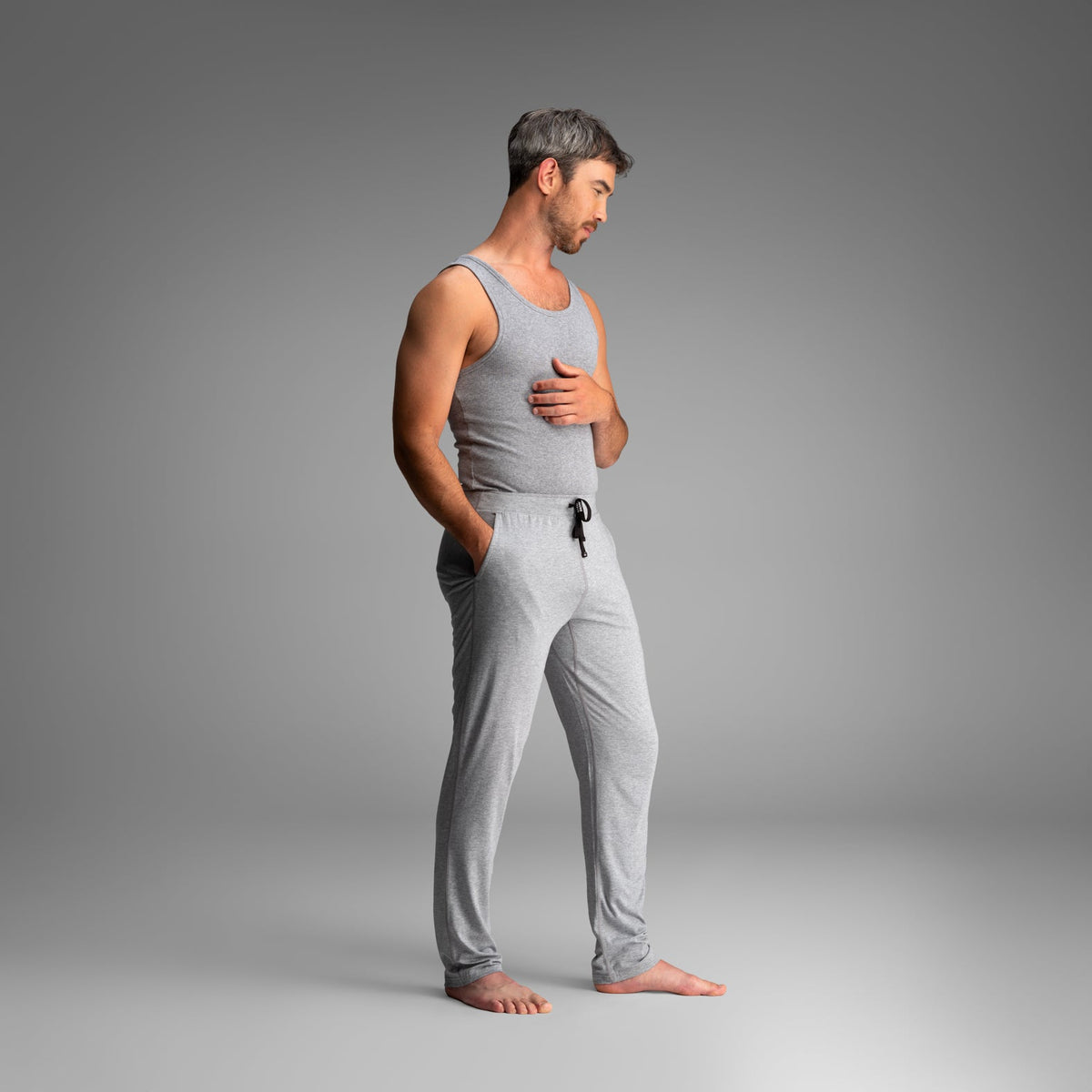 Essentials Lounge Pant:  Heather Grey