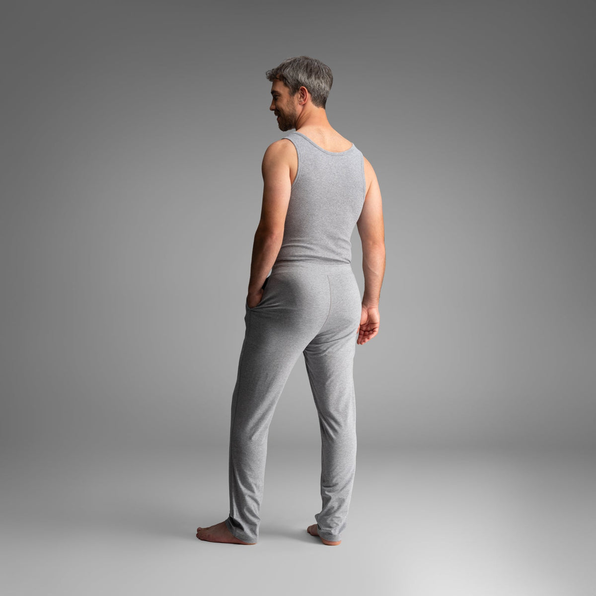 Essentials Lounge Pant:  Heather Grey