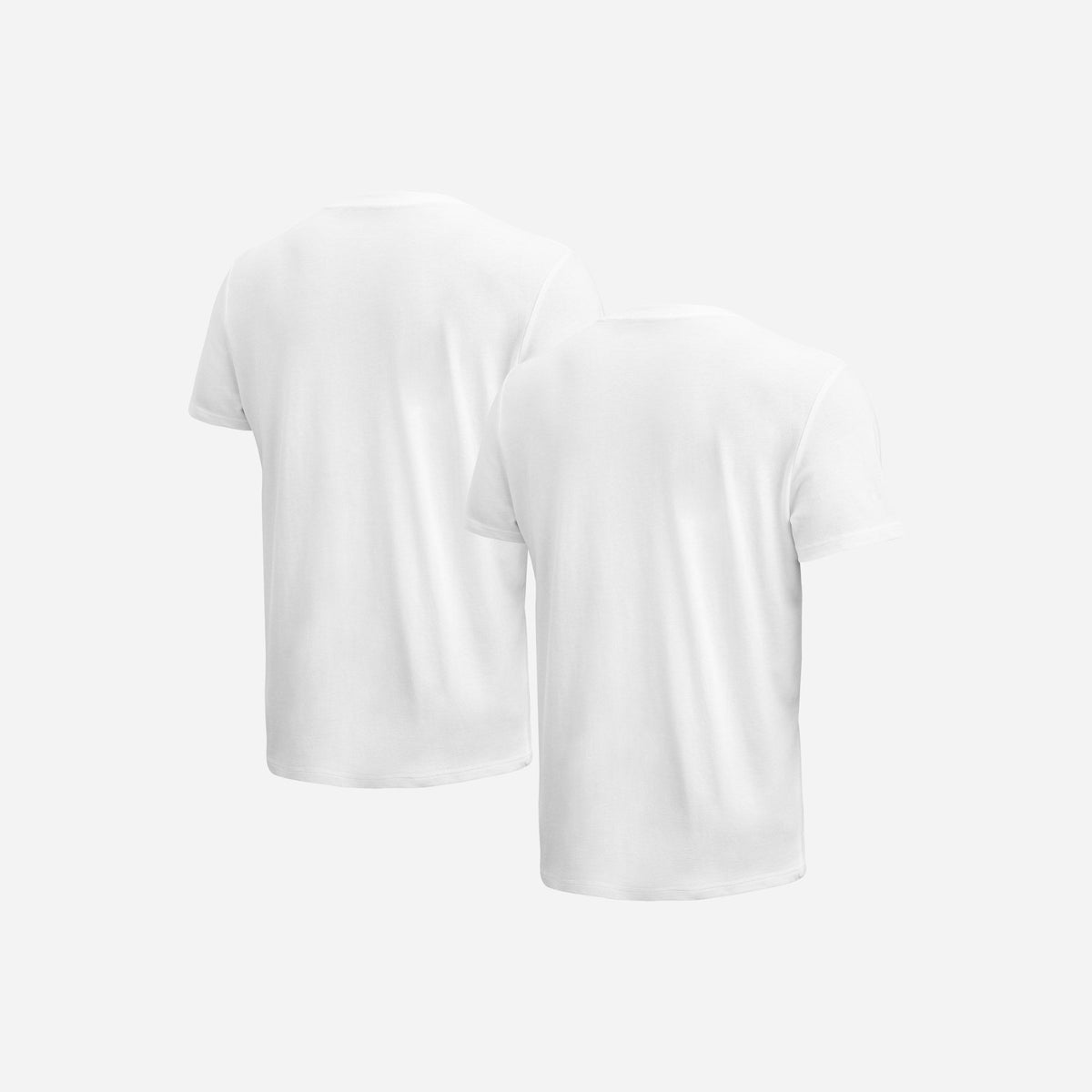 Essentials V T-Shirt : White 2 Pack