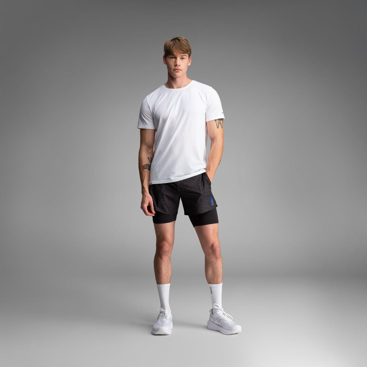 Crew T-Shirt: Lucas Beaufort Character - White