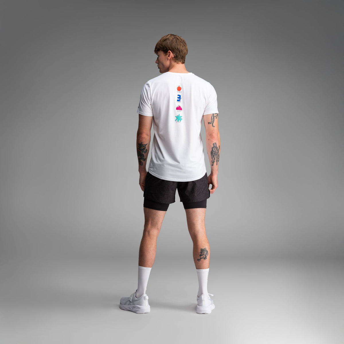 Crew T-Shirt: Lucas Beaufort Character - White
