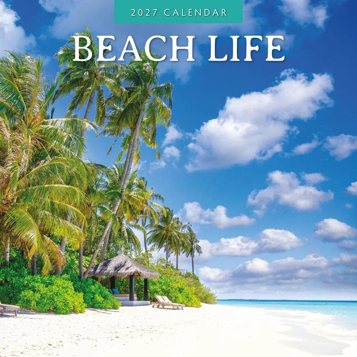 2027 Square Wall Calendar Beach Life (RR271295)