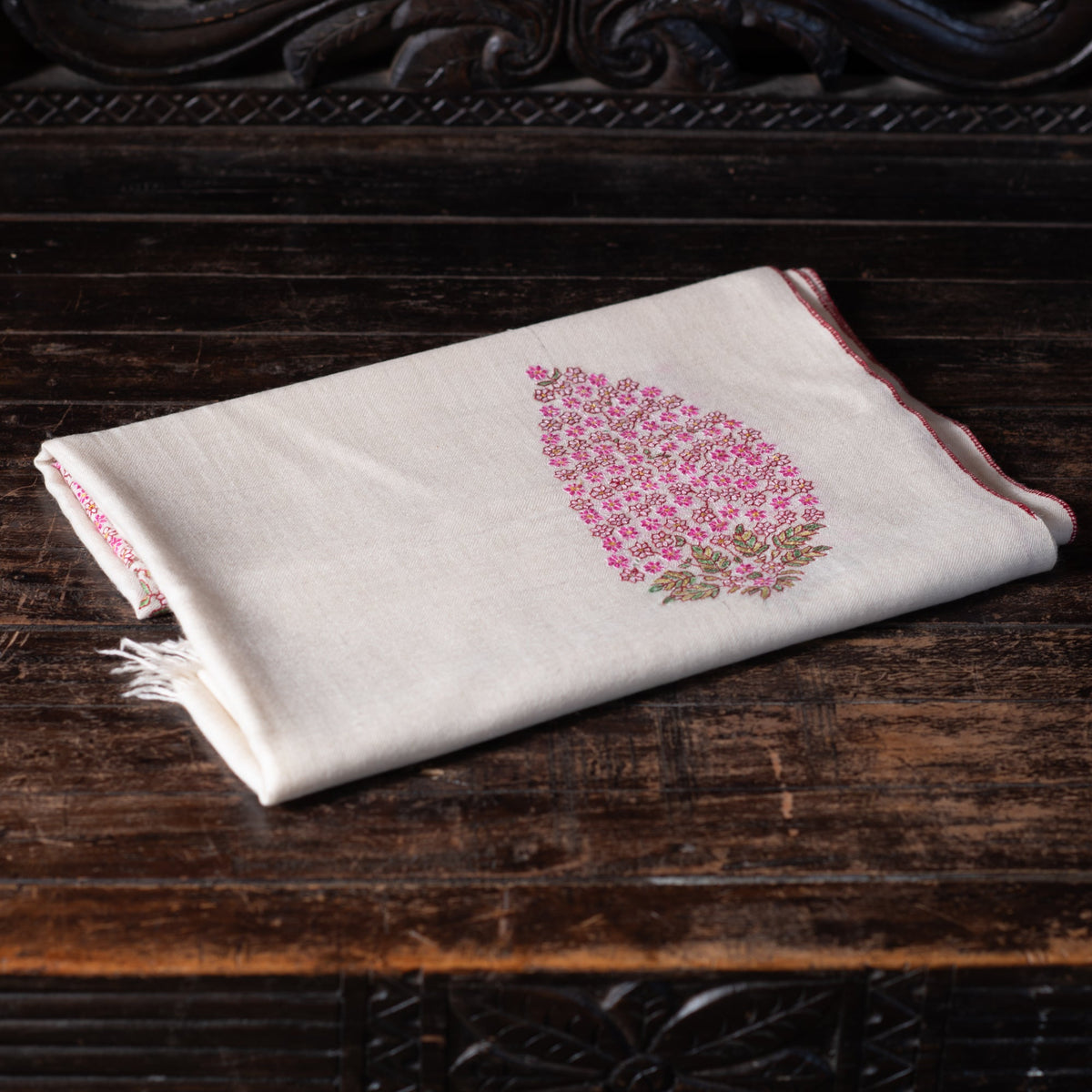 Hand Embroidered Pashmina