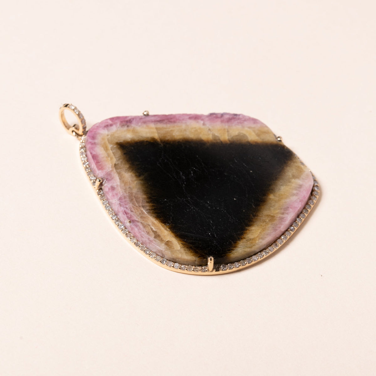 Watermelon Tourmaline Pendant