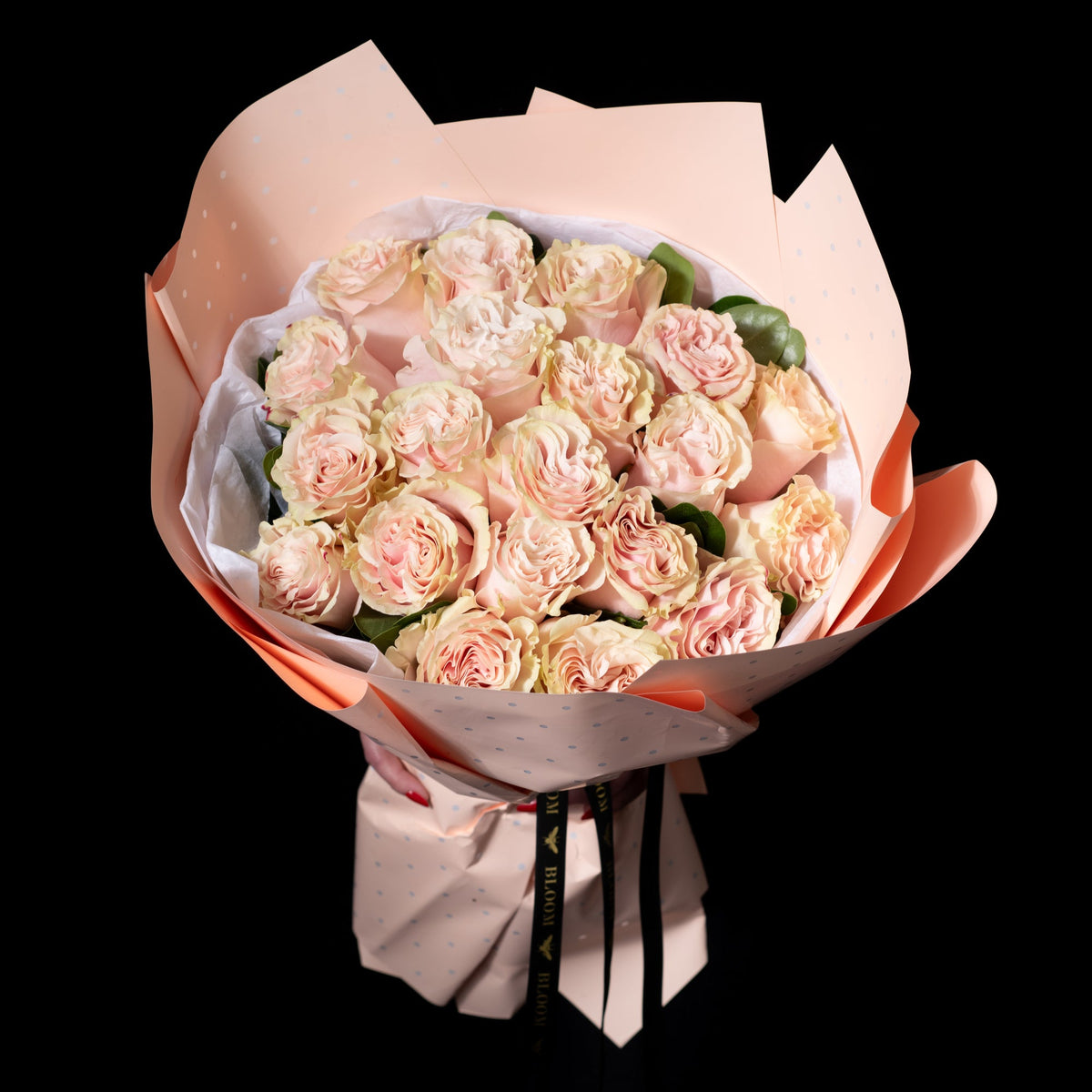 Rose Hand Held - Blush
