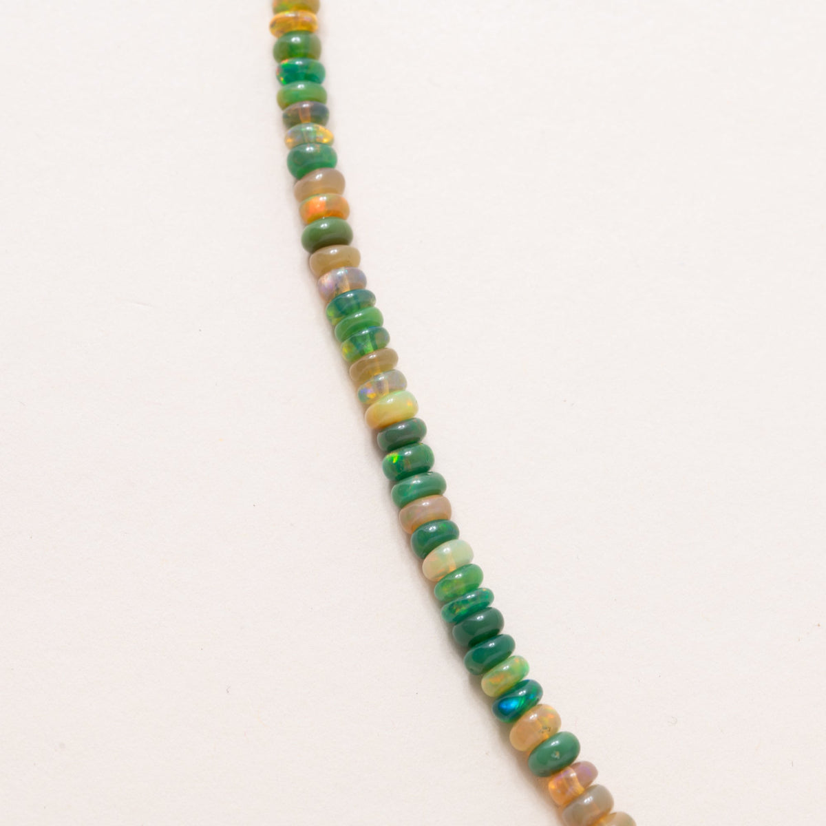 Green Dyed Ethiopian Opal Necklaces
