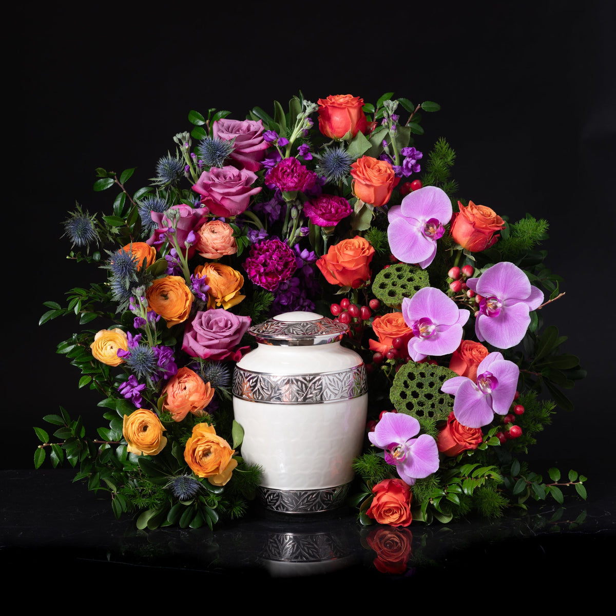 Condolences Urn Arrangement - Bold