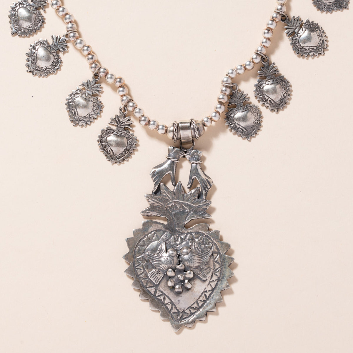 Juego De Pura Plata Con Angelitos Necklace