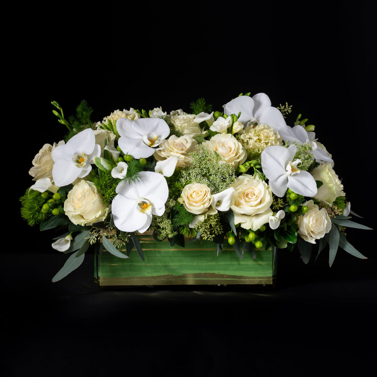 BLOOM PURE RECTANGULAR CENTERPIECE