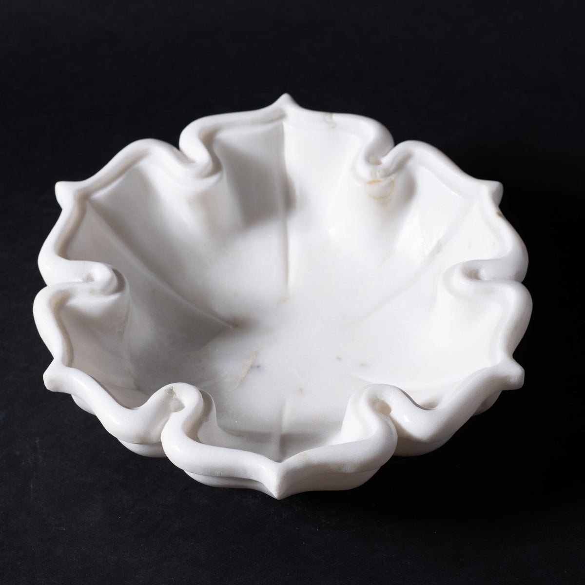 Marble Lotus Bowl
