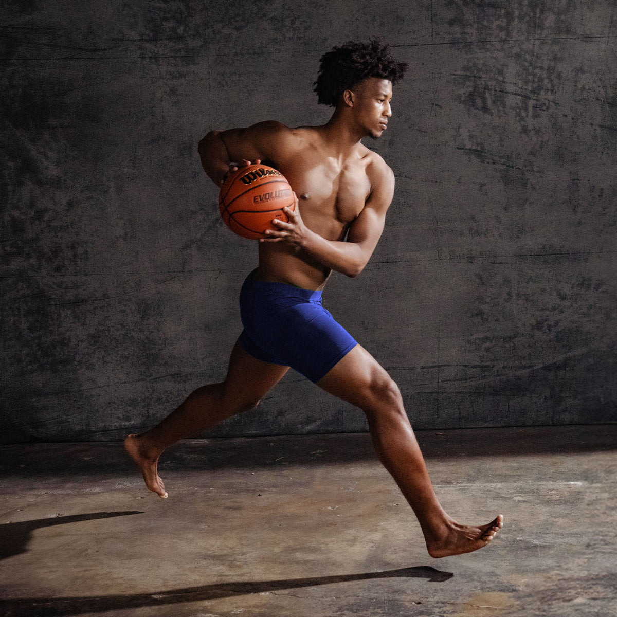 Pro Flex Boxer Brief: Recovery Blue