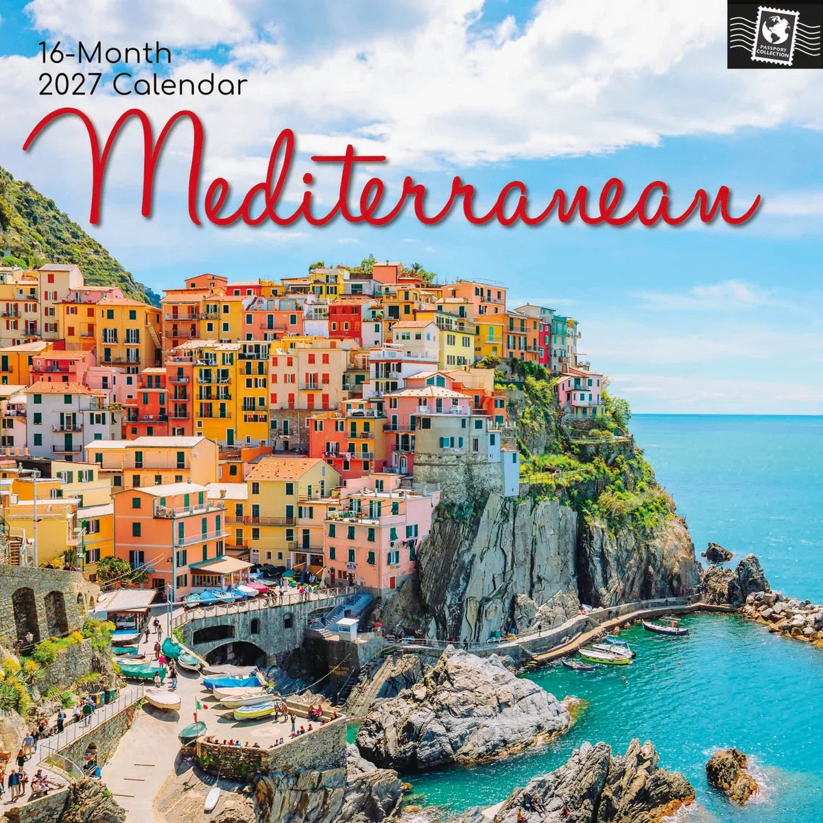 2027 Square Wall Calendar Mediterranean (RR271336)