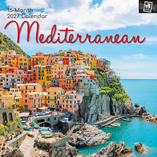 2027 Square Wall Calendar Mediterranean (RR271336)