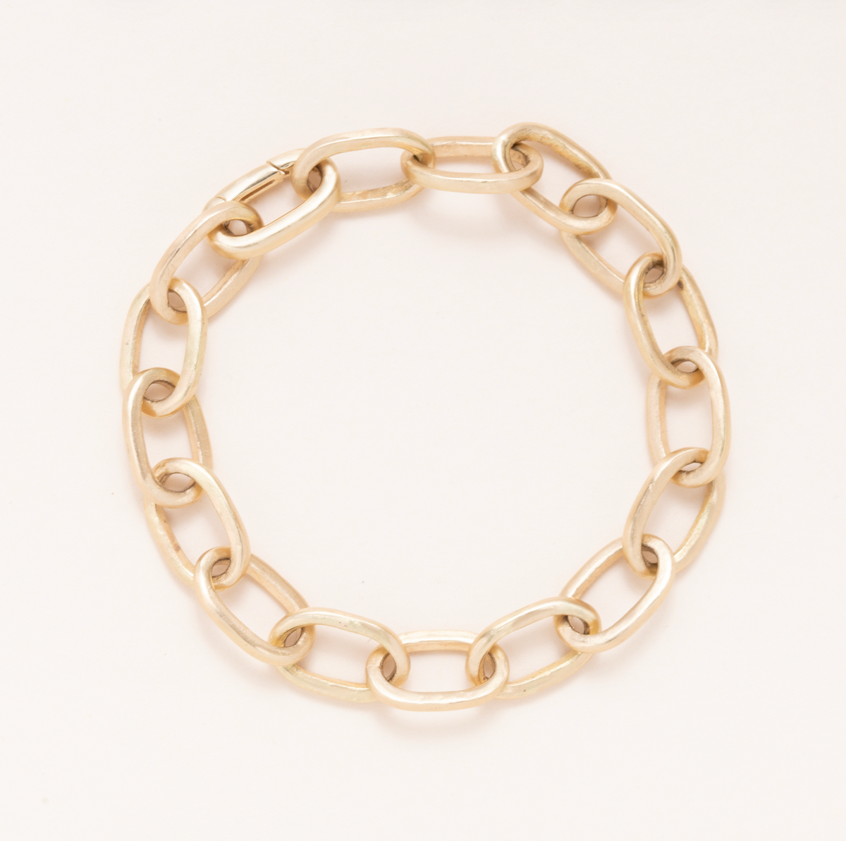 18K Solid Gold Link Bracelet