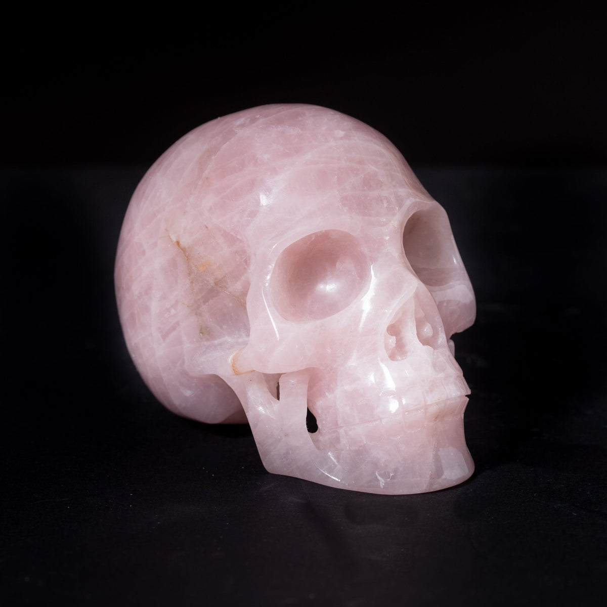 5" Rose Quartz Skulls