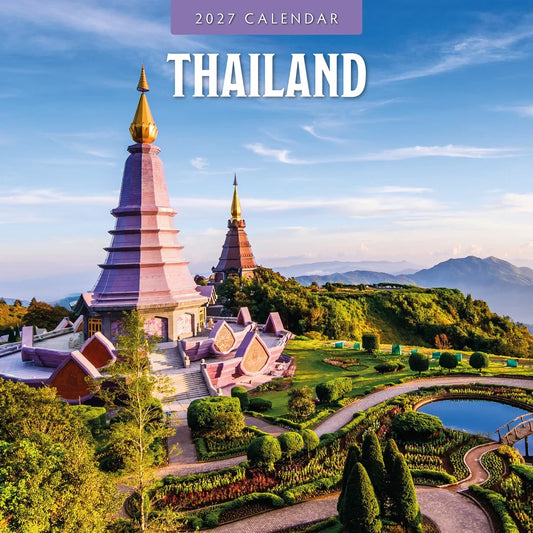 2027 Square Wall Calendar Thailand (RR271343)