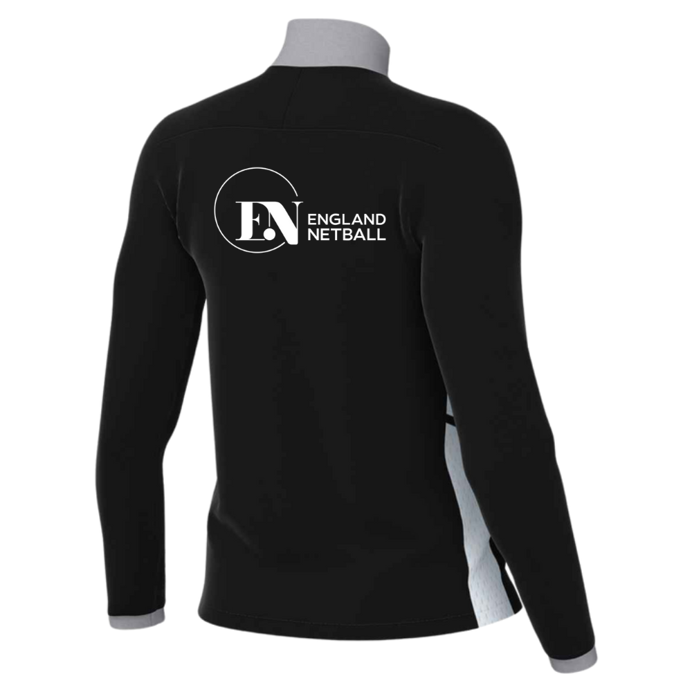 England Netball Staff Women's 1/4 Zip Drill Top