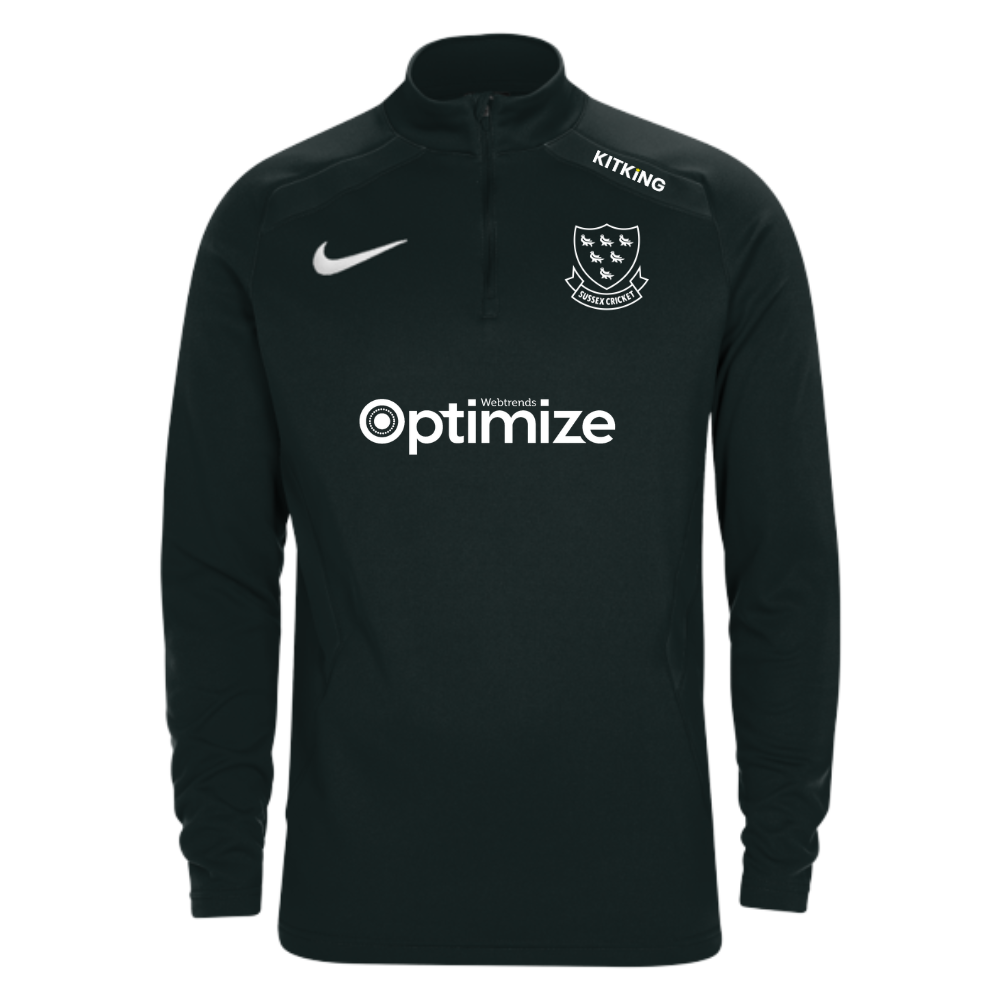 Sussex Cricket 2026 Youth 1/4 Zip Midlayer