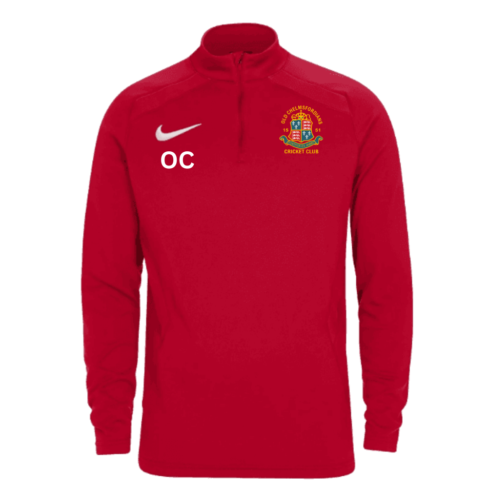 OCCC Red 1/4 Zip Midlayer
