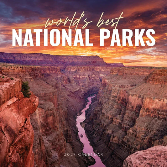 2027 Square Wall Calendar National Parks of the World (RR271303)