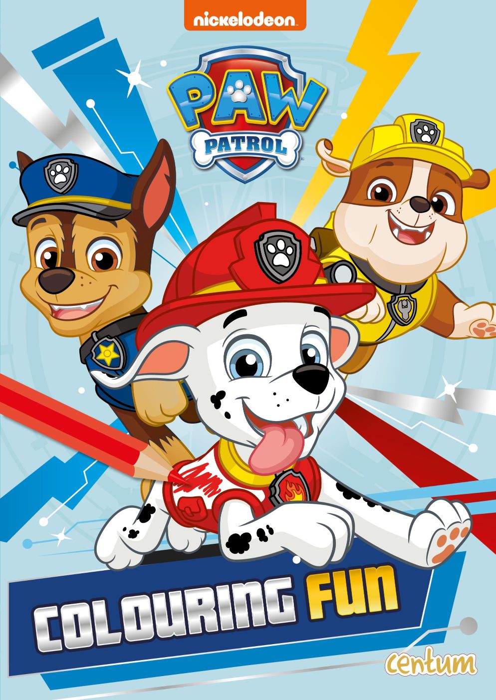 PAW PATROL COLOURING FUN