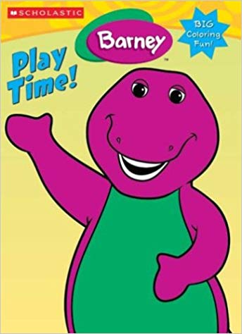 Play Time!: Big Coloring Fun! (Barney)