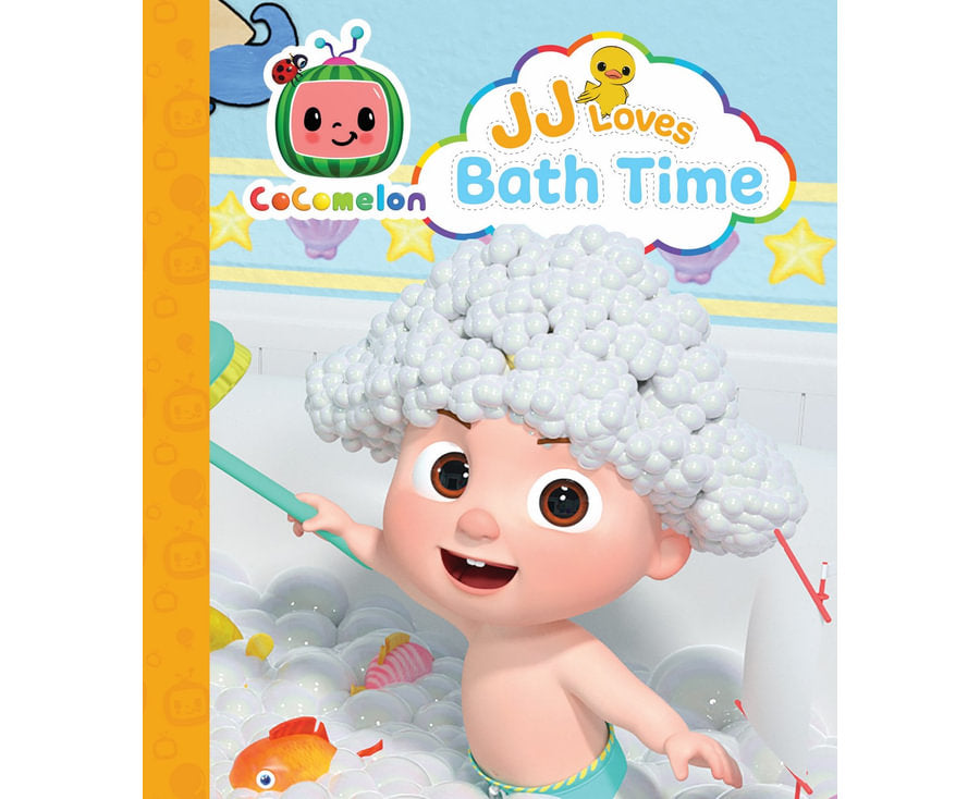 COCOMELON CASED BOARD BOOK - JJ LOVES BATH TIME