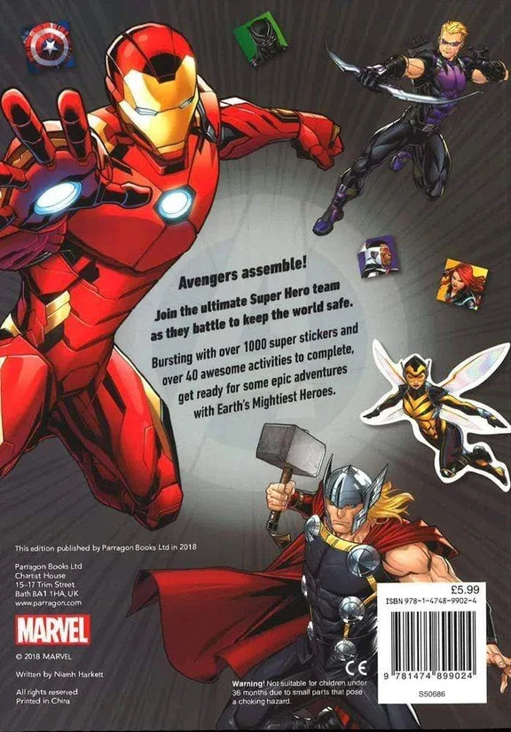 MARVEL AVENGERS: STICKER BURST
