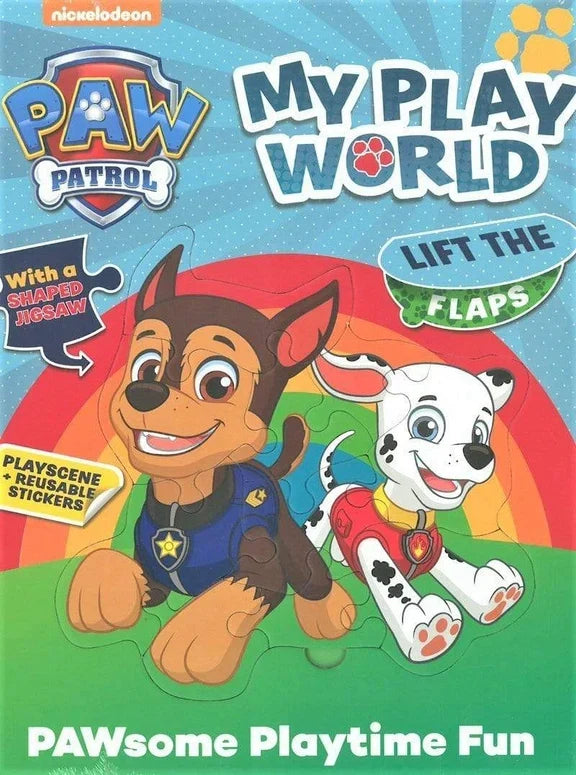 NICKELODEON PAW PATROL 3 IN 1PLAY BOOK