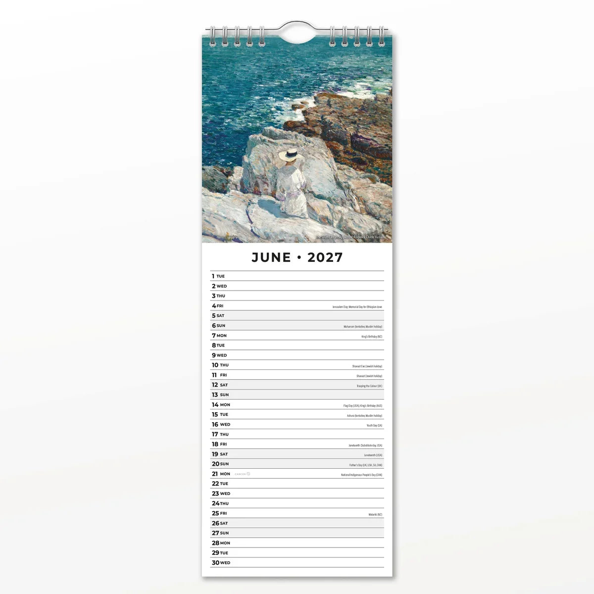 2027 Slimline Calendar Impressionists (RR272037)