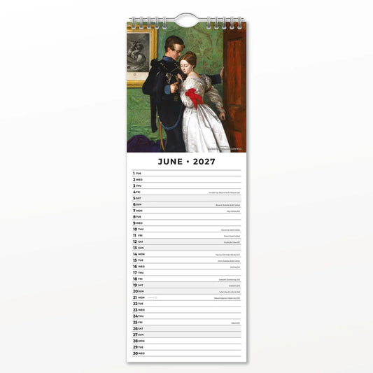 2027 Slimline Calendar PreRaphaelites (RR272041)