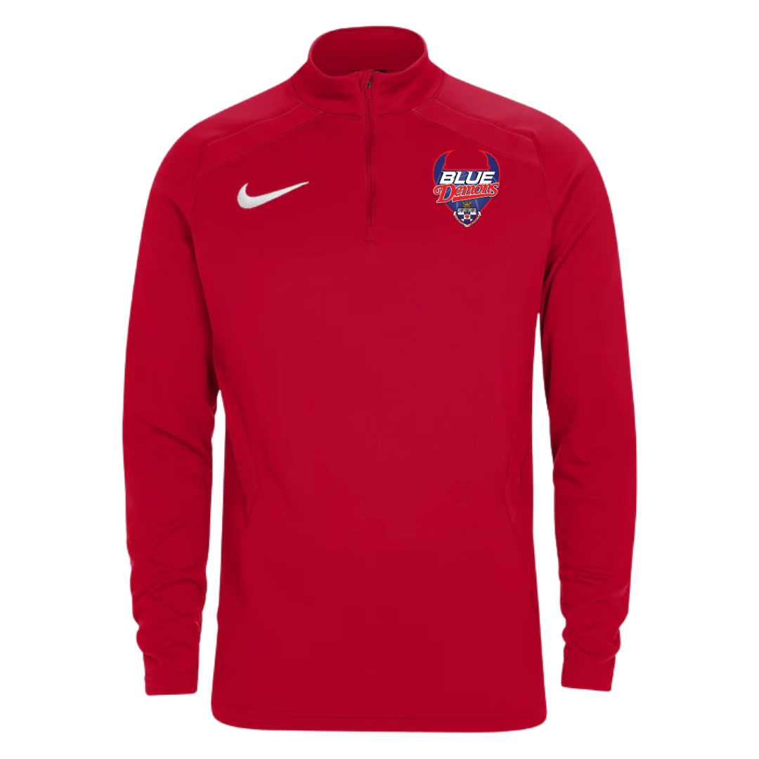 UCCD Red 1/4 Zip Midlayer